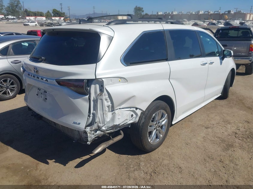 Vin: 5tdyskfc3ts228943, lot: 46143694, toyota sienna xle 20264