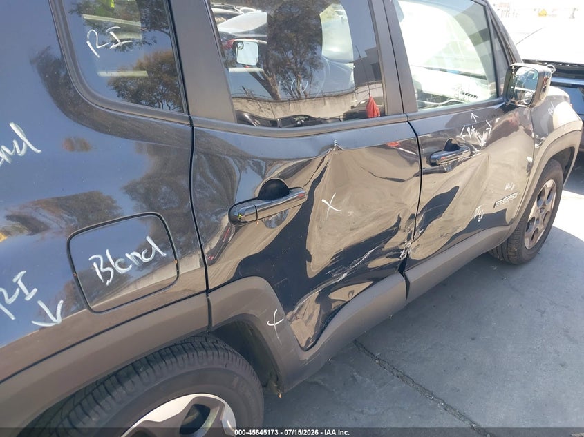 2015 Jeep Renegade Latitude VIN: ZACCJABH3FPB88986 Lot: 45645173