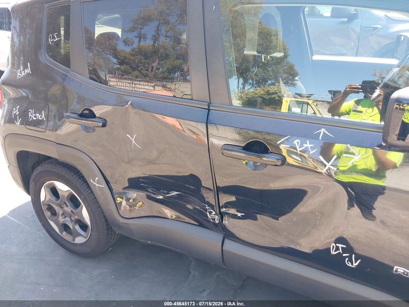2015 Jeep Renegade Latitude VIN: ZACCJABH3FPB88986 Lot: 45645173
