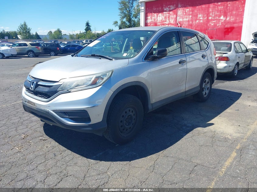 Vin: 3czrm3h31fg701723, lot: 46143697, honda cr-v lx 20152