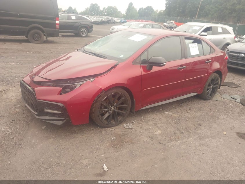 2022 Toyota Corolla, Front End, IAAI, VIN 5YFS4MCEXNP118226 — photo 2