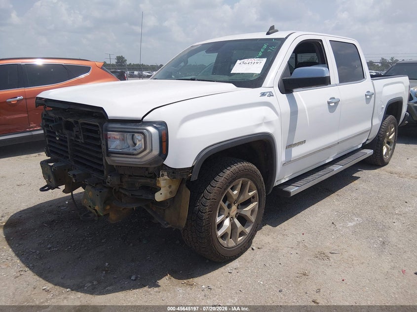 Vin: 3gtu2necxjg627779, lot: 46143720, gmc sierra 1500 slt 20182