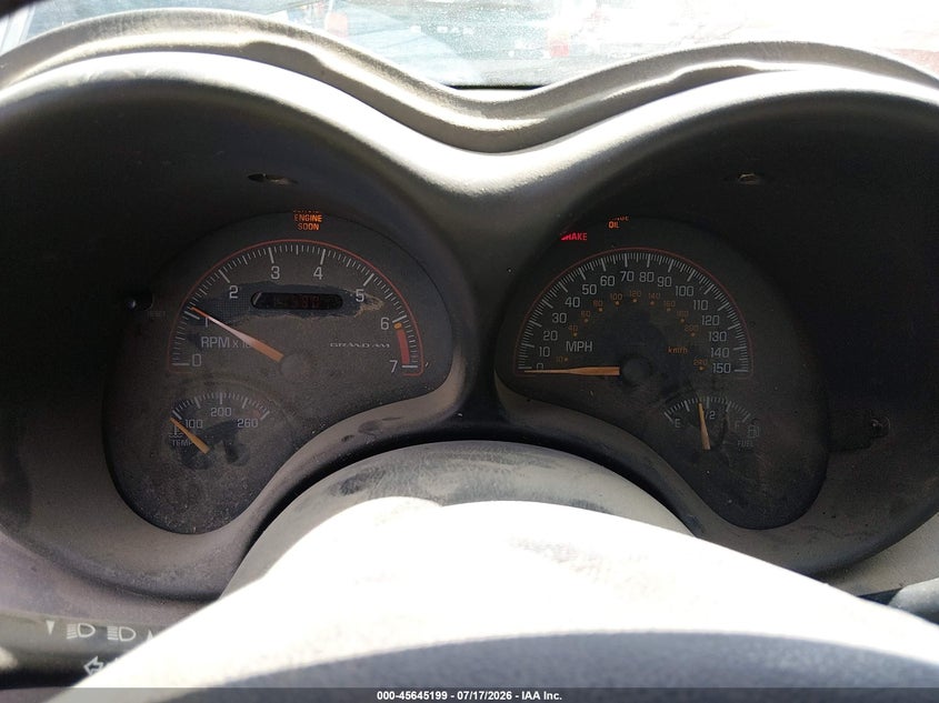 2001 Pontiac Grand Am Gt1 VIN: 1G2NV12E71M547206 Lot: 45645199