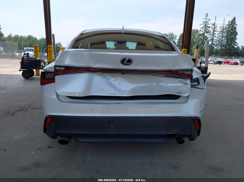 2024 Lexus Is 300 F Sport/F Sport Design VIN: JTHD81F24R5052738 Lot: 45645202