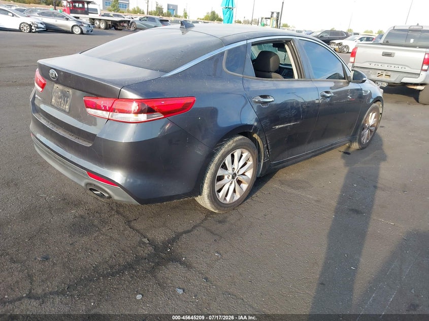 Vin: 5xxgt4l34hg164980, lot: 46143732, kia optima lx 20174