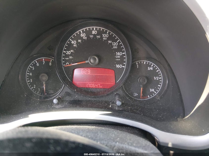 2012 Volkswagen Beetle 2.0T VIN: 3VW4A7AT7CM657022 Lot: 45645210