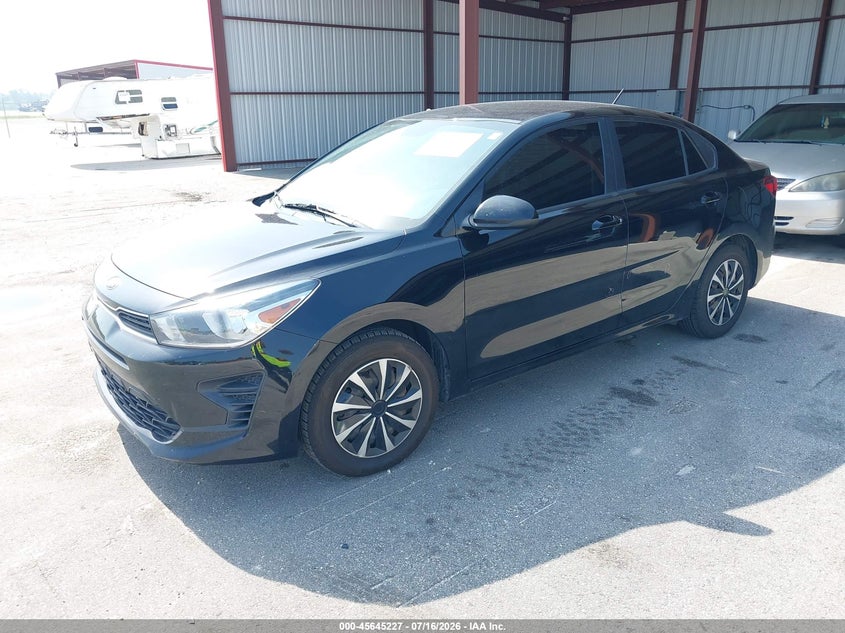 2021 KIA RIO auction photo 2