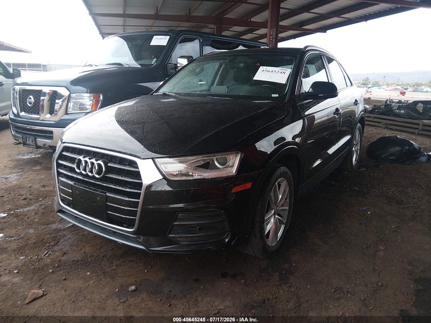 Vin: wa1bccfs1hr015702, lot: 46143771, audi q3 2.0t premium 20172