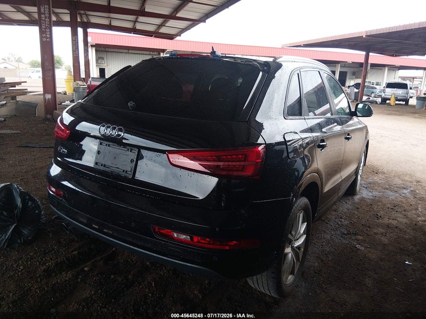 Vin: wa1bccfs1hr015702, lot: 46143771, audi q3 2.0t premium 20174