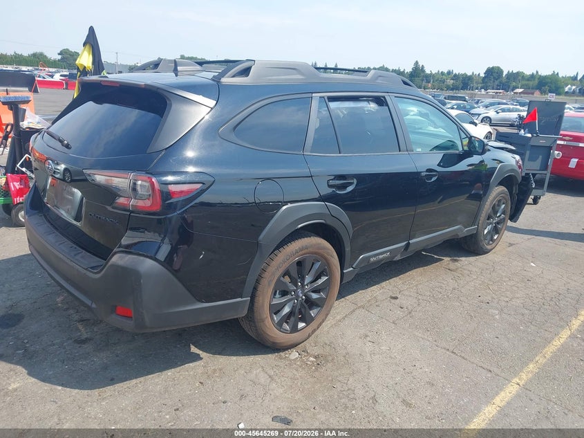 Vin: 4s4btalc7r3210923, lot: 46143792, subaru outback onyx edition 20244