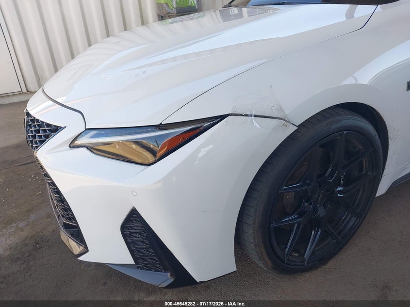 2022 Lexus Is 500 F Sport Performance Premium VIN: JTHAP1D27N5001138 Lot: 45645282