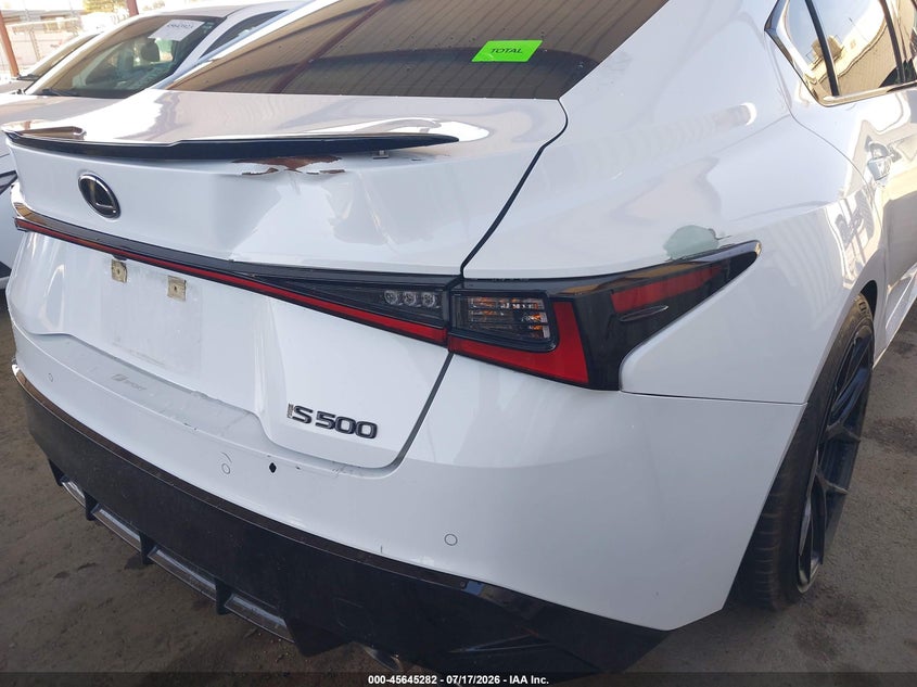 2022 Lexus Is 500 F Sport Performance Premium VIN: JTHAP1D27N5001138 Lot: 45645282