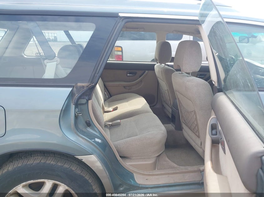 2001 Subaru Outback VIN: 4S3BH665217645250 Lot: 45645284
