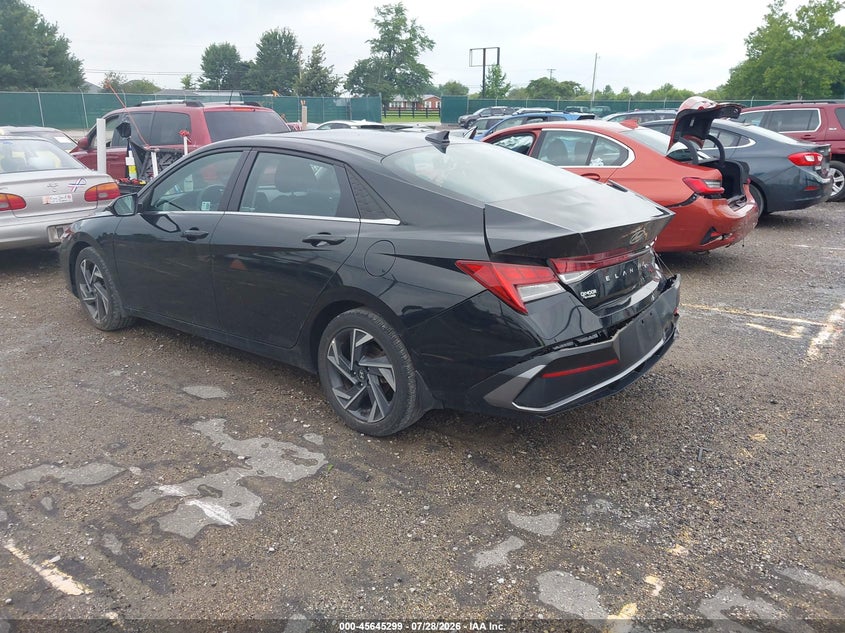 Vin: kmhls4dgxru759049, lot: 46143822, hyundai elantra sel 20243