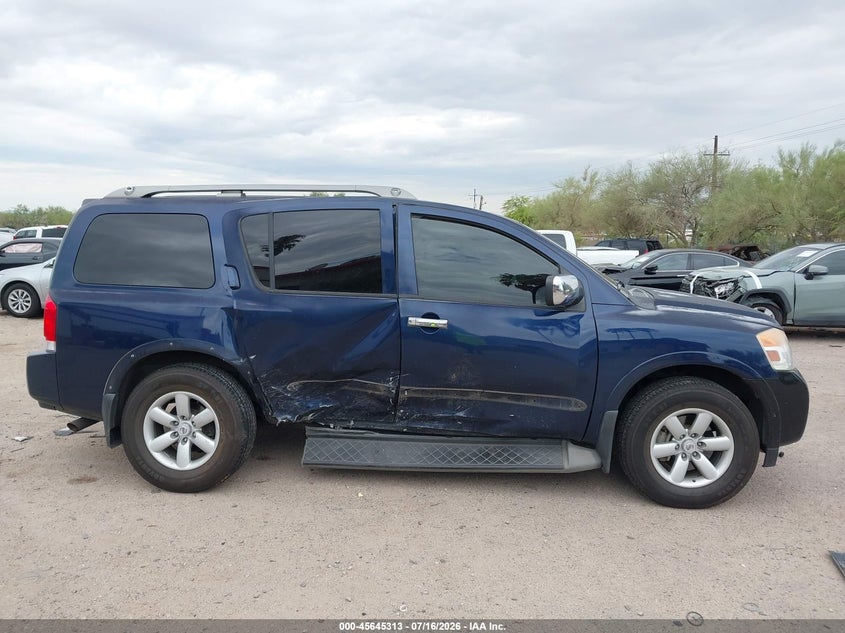2010 Nissan Armada Se VIN: 5N1AA0ND7AN608613 Lot: 45645313