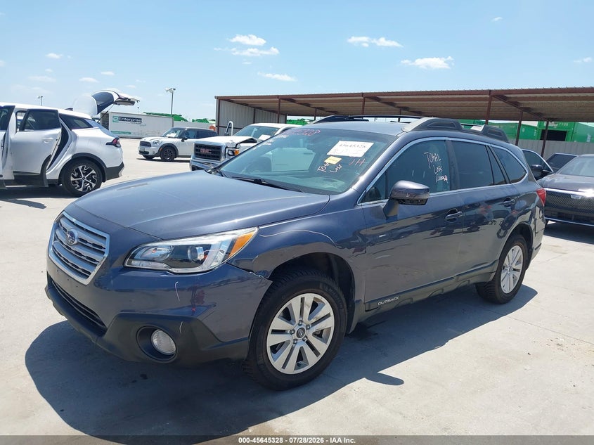 Vin: 4s4bsafc8h3388949, lot: 46143851, subaru outback 2.5i premium 20172