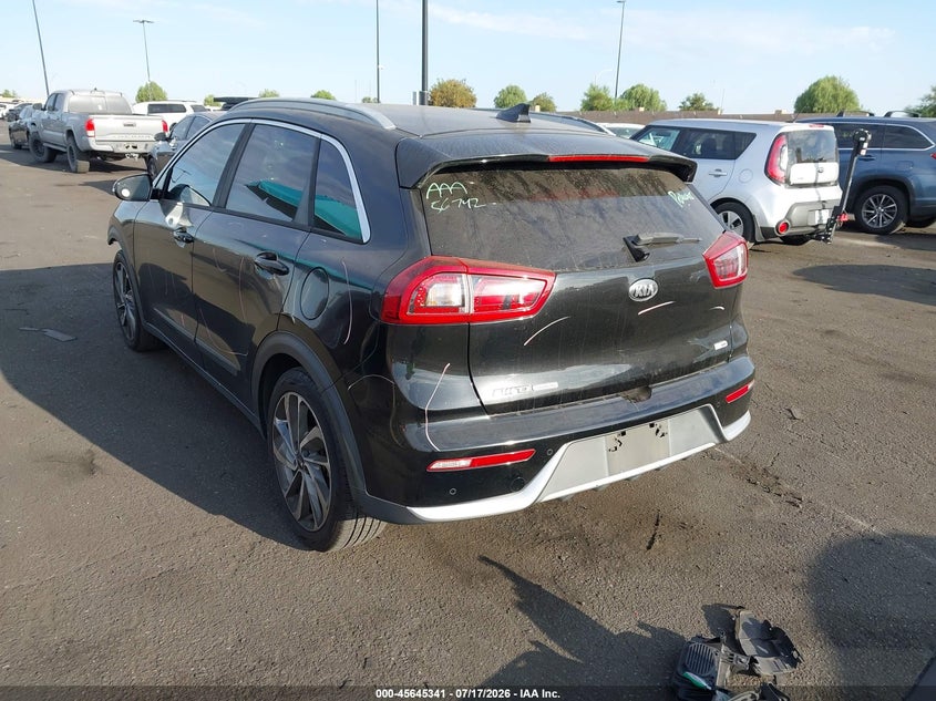 Vin: kndce3lc9j5134628, lot: 46143864, kia niro touring 20183