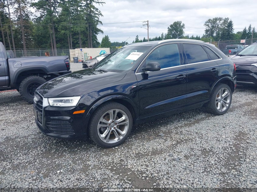 Vin: wa1jccfs6jr015079, lot: 46143869, audi q3 2.0t premium/2.0t sport premium 20182