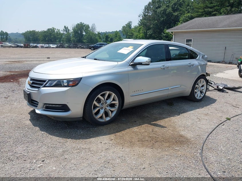 2014 Chevrolet Impala, Удар сзади, IAAI, VIN 2G1145SL9E9280293 — фото 2