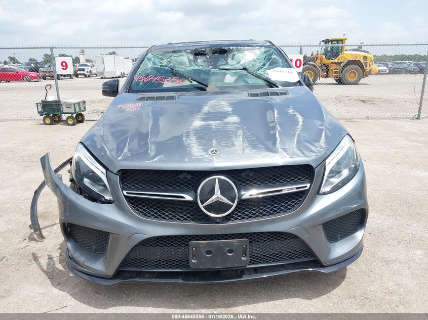 2019 Mercedes-Benz Amg Gle 43 Coupe 4Matic VIN: 4JGED6EB0KA140890 Lot: 45645356