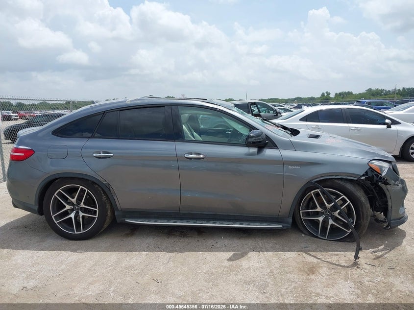 2019 Mercedes-Benz Amg Gle 43 Coupe 4Matic VIN: 4JGED6EB0KA140890 Lot: 45645356