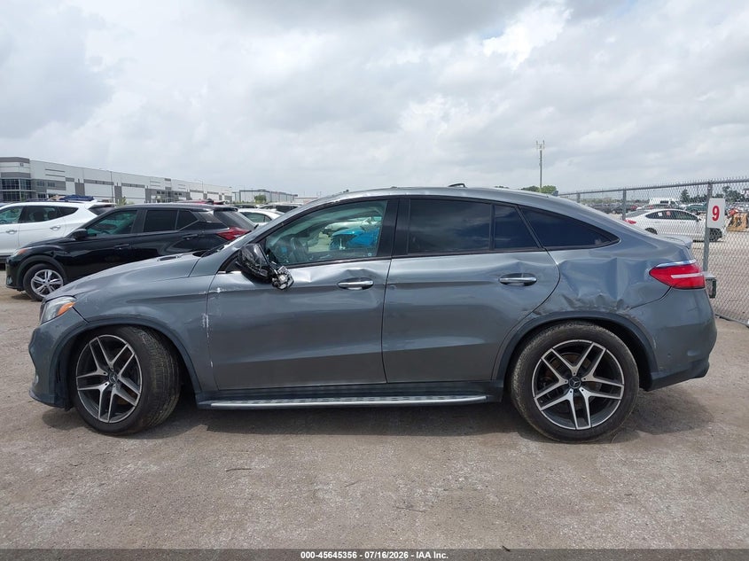 2019 Mercedes-Benz Amg Gle 43 Coupe 4Matic VIN: 4JGED6EB0KA140890 Lot: 45645356