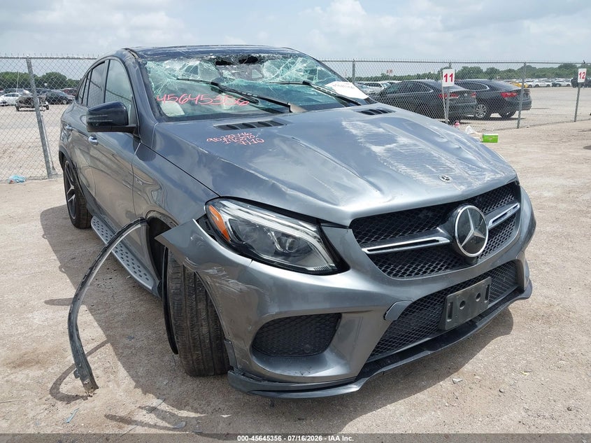 2019 Mercedes-Benz Amg Gle 43 Coupe 4Matic VIN: 4JGED6EB0KA140890 Lot: 45645356