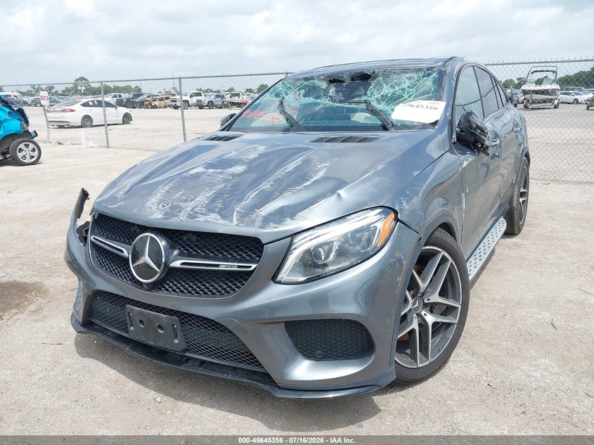 2019 Mercedes-Benz Amg Gle 43 Coupe 4Matic VIN: 4JGED6EB0KA140890 Lot: 45645356