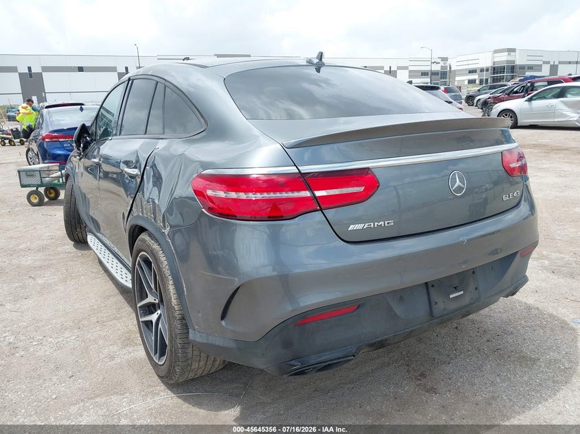 2019 Mercedes-Benz Amg Gle 43 Coupe 4Matic VIN: 4JGED6EB0KA140890 Lot: 45645356