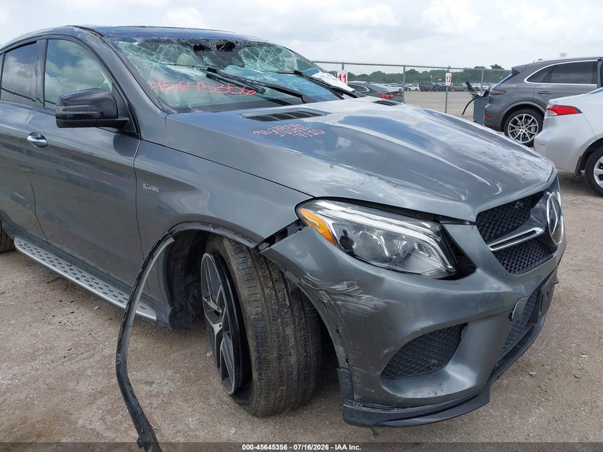 2019 Mercedes-Benz Amg Gle 43 Coupe 4Matic VIN: 4JGED6EB0KA140890 Lot: 45645356
