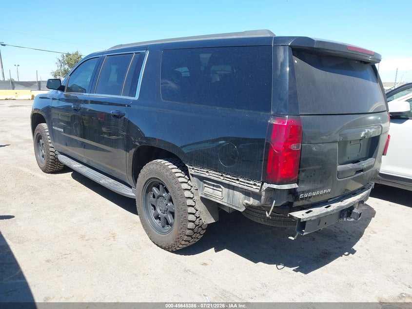 Vin: 1gnskgec6kr367487, lot: 46143909, chevrolet suburban ls 20193