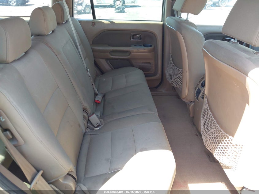 2007 HONDA PILOT auction photo 8
