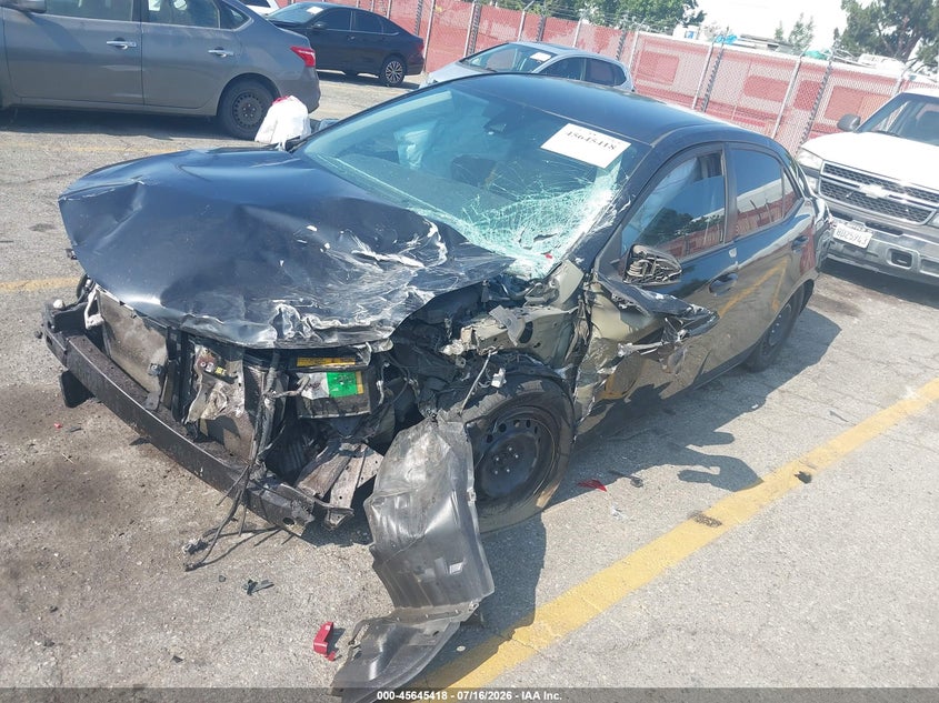 2017 Toyota Corolla, Front End, IAAI, VIN 5YFBURHEXHP705309 — photo 2