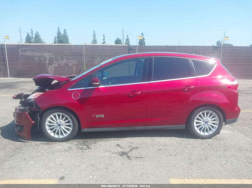2013 Ford C-Max Energi Sel VIN: 1FADP5CUXDL536599 Lot: 45645474