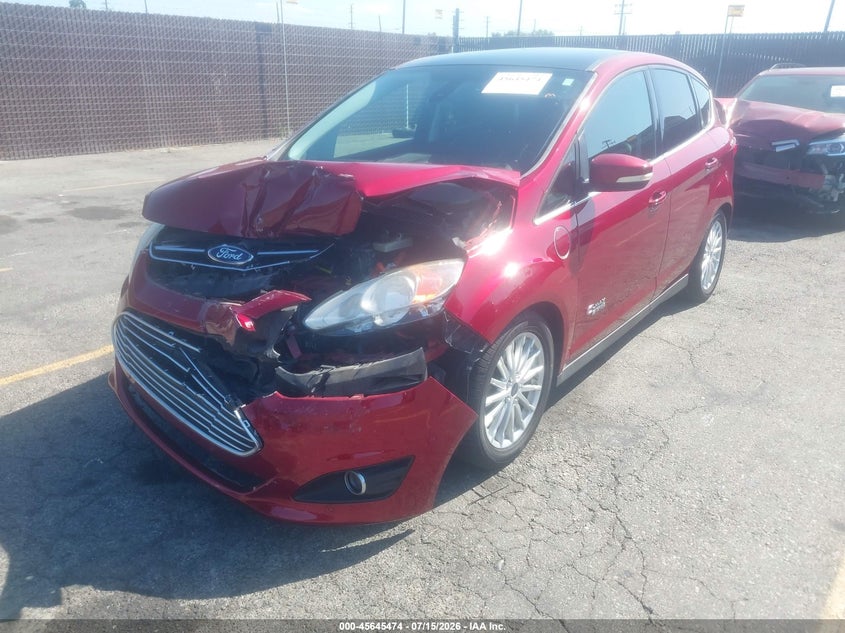 Vin: 1fadp5cuxdl536599, lot: 46143997, ford c-max energi sel 20132