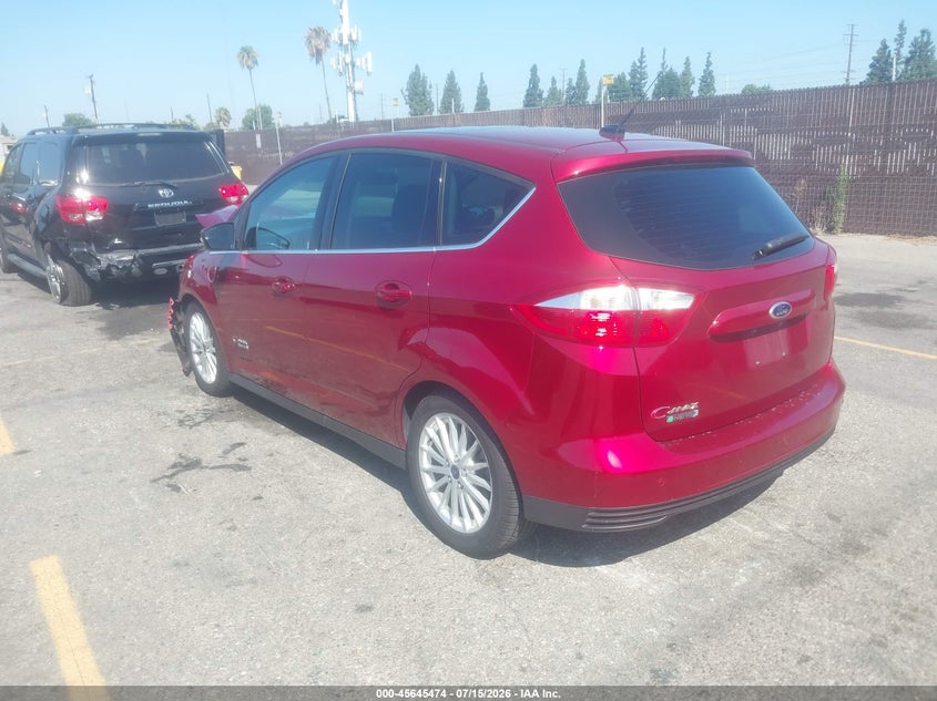 Vin: 1fadp5cuxdl536599, lot: 46143997, ford c-max energi sel 20133