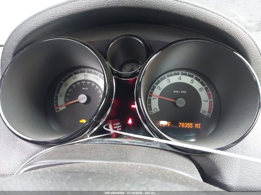 2008 Saturn Sky Red Line Carbon Flash Se VIN: 1G8MJ35XX8Y131742 Lot: 45645488