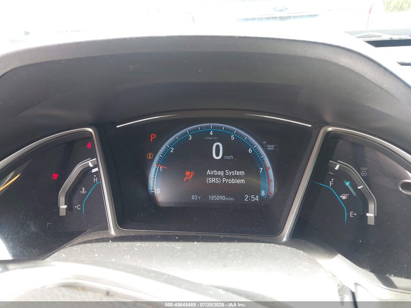 2016 HONDA CIVIC auction photo 7