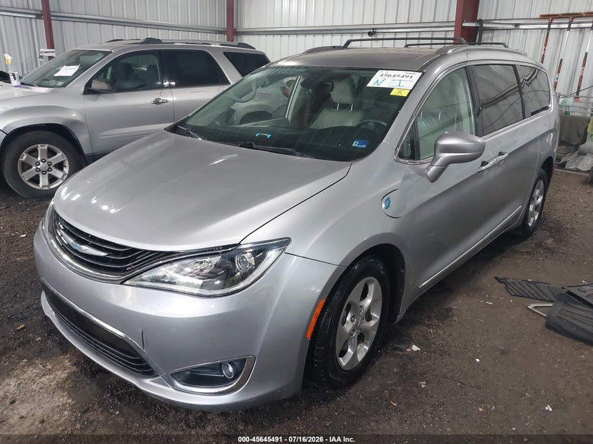 Vin: 2c4rc1l7xjr169298, lot: 46144014, chrysler pacifica hybrid touring l 20182