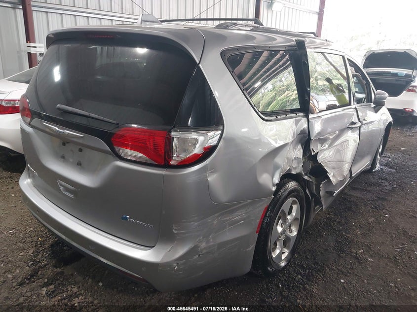 Vin: 2c4rc1l7xjr169298, lot: 46144014, chrysler pacifica hybrid touring l 20184