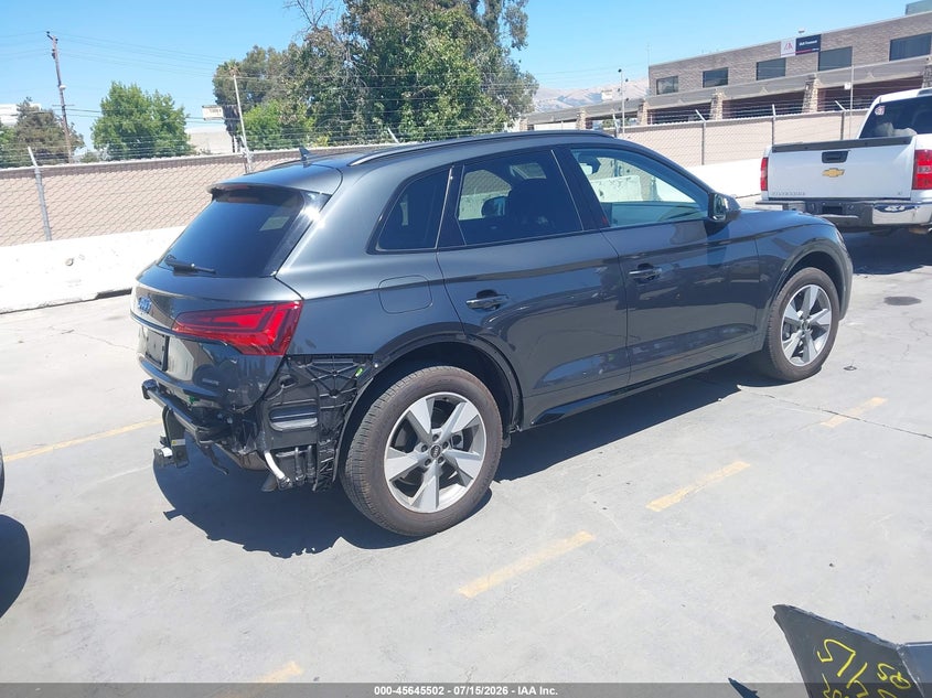 Vin: wa1abafy4s2046353, lot: 46144025, audi q5 premium 40 tfsi quattro s tronic 20254
