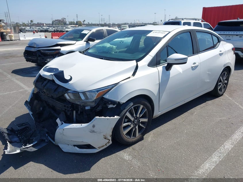 3N1CN8EV3ML878437 2021 Nissan Versa Sv Xtronic Cvt photo 1