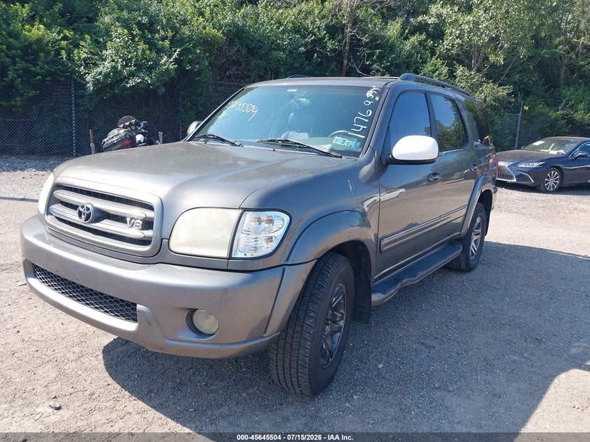 2003 Toyota Sequoia Limited V8 VIN: 5TDBT48A43S193470 Lot: 45645504