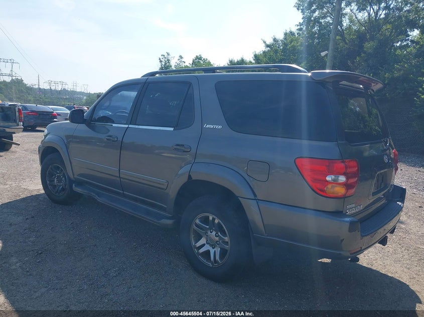 2003 Toyota Sequoia Limited V8 VIN: 5TDBT48A43S193470 Lot: 45645504