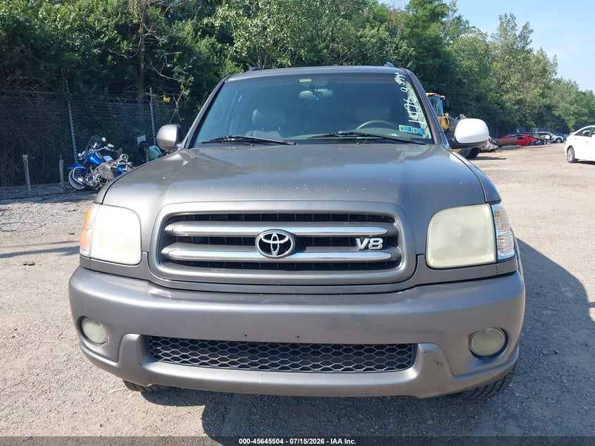 2003 Toyota Sequoia Limited V8 VIN: 5TDBT48A43S193470 Lot: 45645504