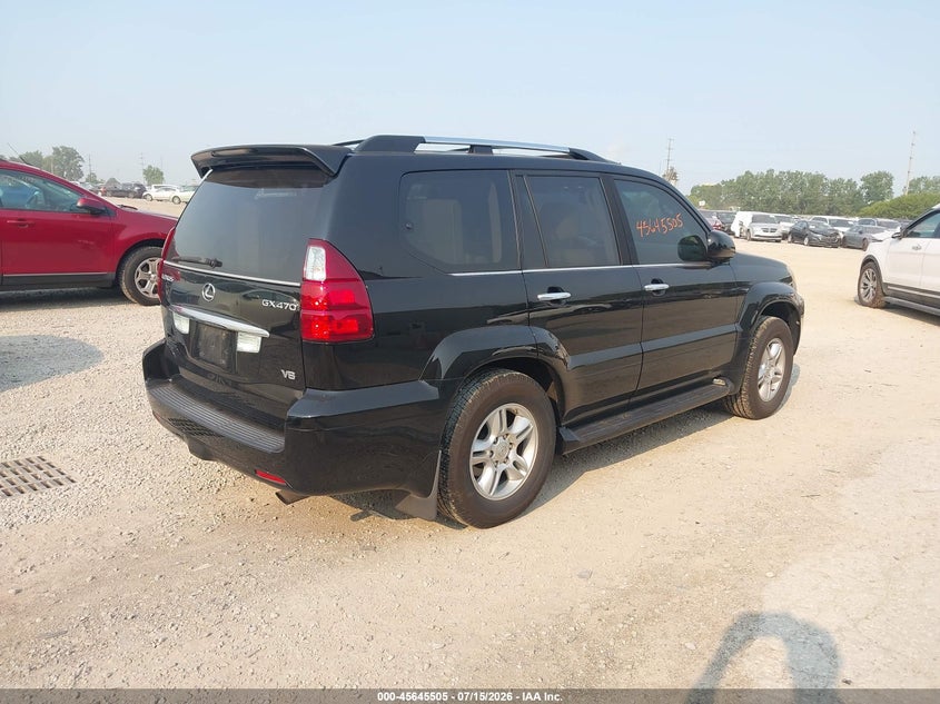 2009 Lexus Gx 470 VIN: JTJBT20X790178247 Lot: 45645505