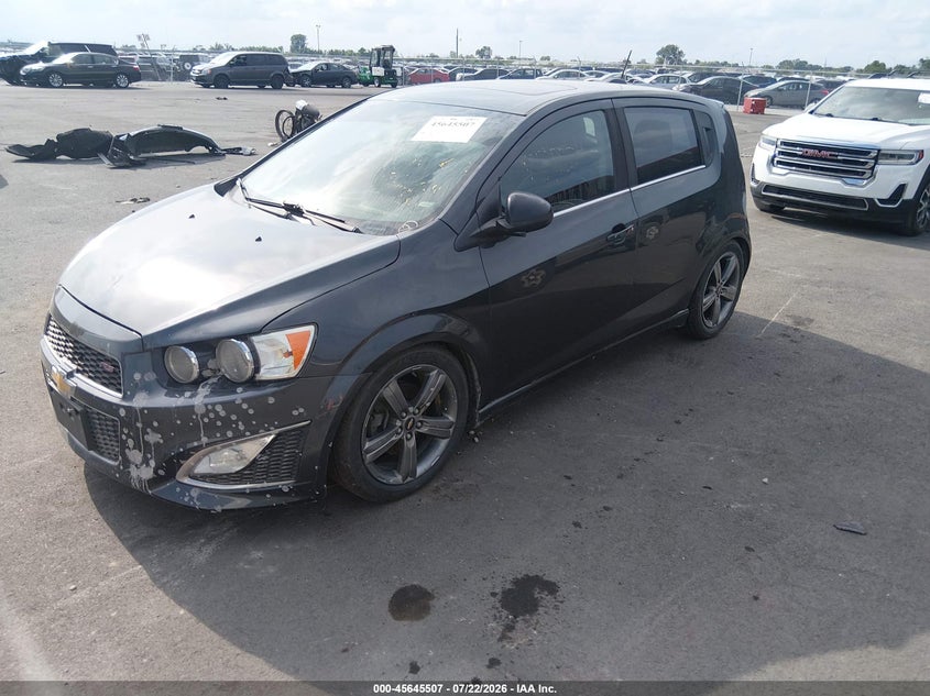 Vin: 1g1jh6sb9g4169265, lot: 46144030, chevrolet sonic rs manual 20162