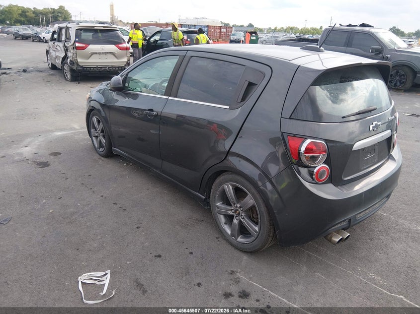 Vin: 1g1jh6sb9g4169265, lot: 46144030, chevrolet sonic rs manual 20163