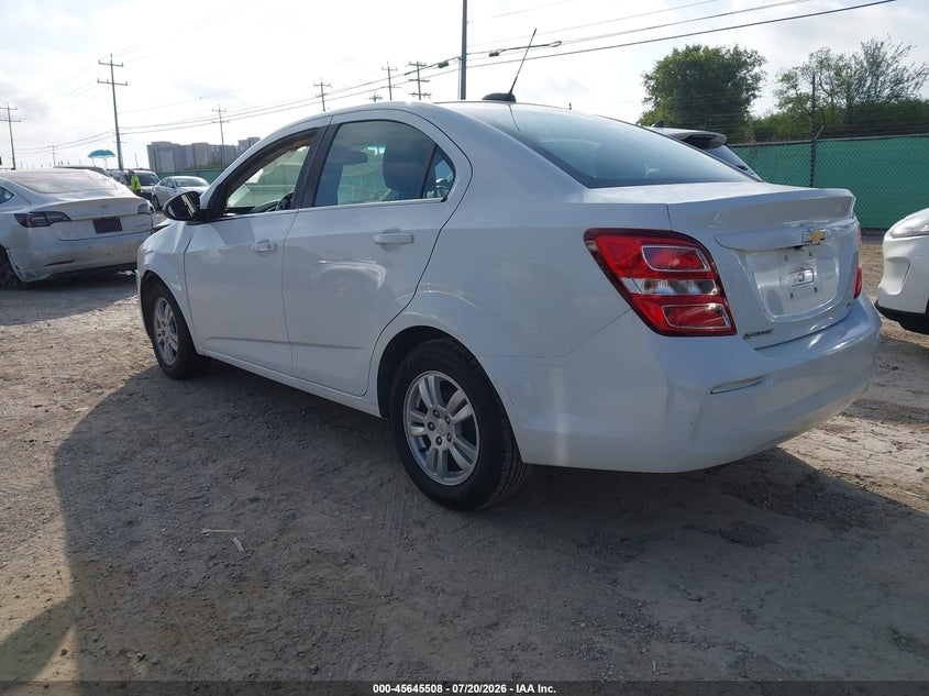 Vin: 1g1jd5sh7j4137996, lot: 46144031, chevrolet sonic lt auto 20183