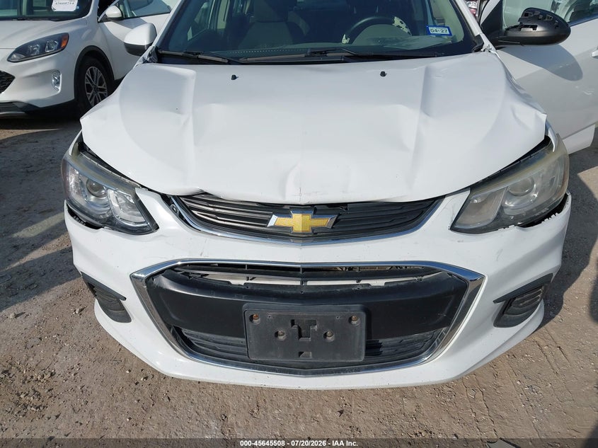 2018 Chevrolet Sonic Lt Auto VIN: 1G1JD5SH7J4137996 Lot: 45645508